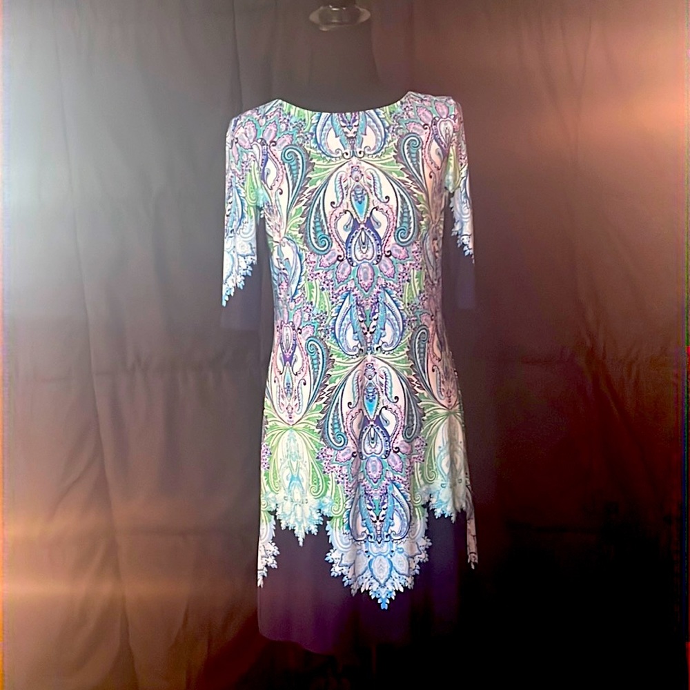 Eliza J paisley dress in size 4